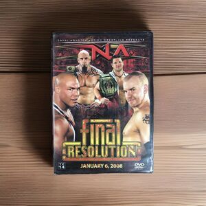 TNA Wrestling Impact Final Resolution - 2008 (DVD, 2008) New Sealed OOP